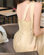 One Ribbon Long Dress