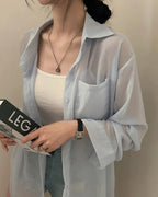 See-Through Overfit Shirt