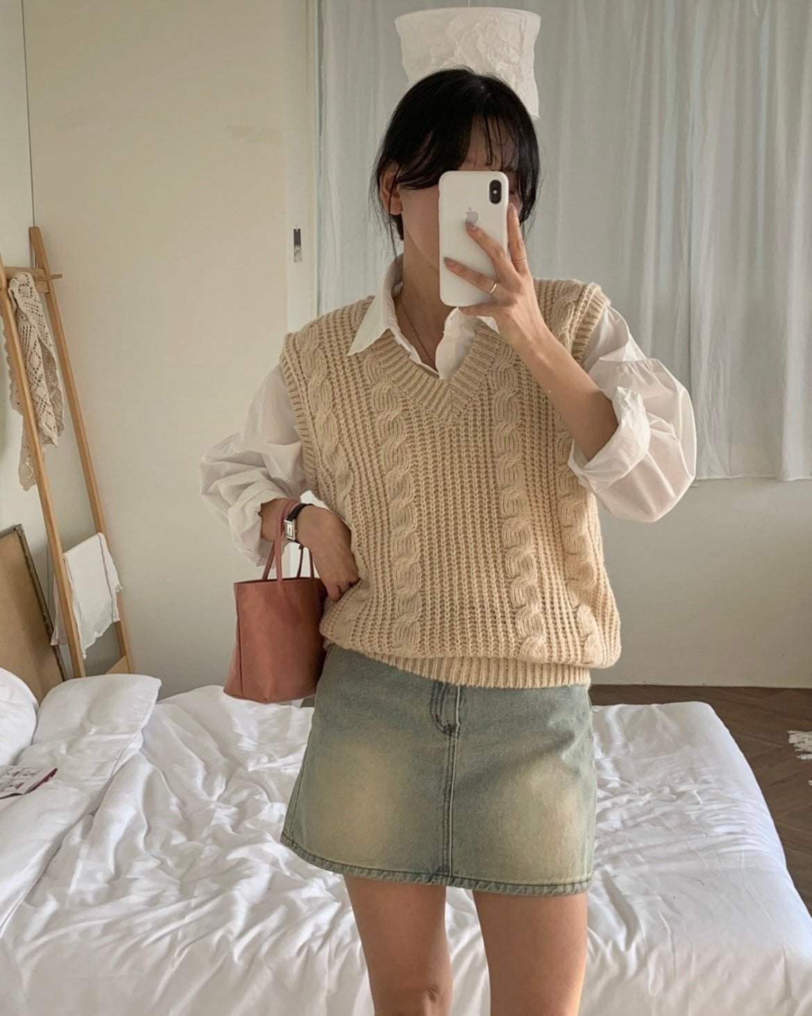 Andy Cable Knit Vest