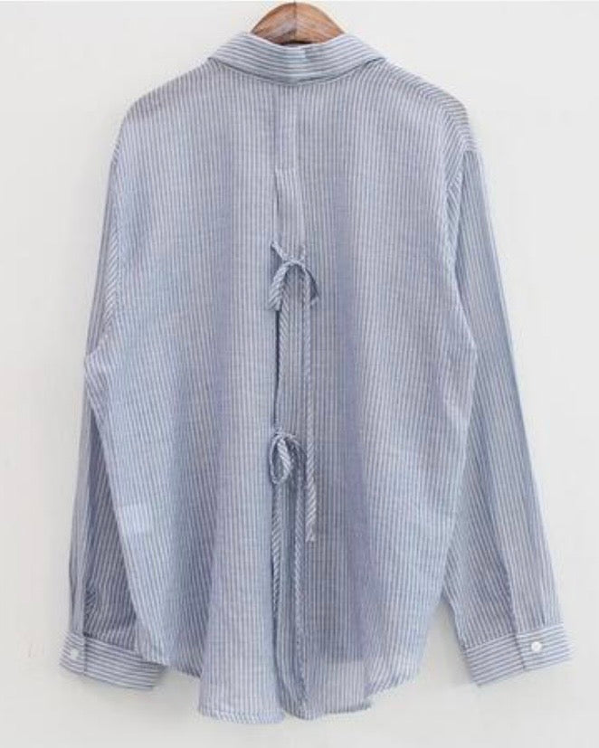 Heaven Back Ribbon Shirt