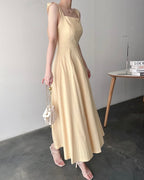 One Ribbon Long Dress