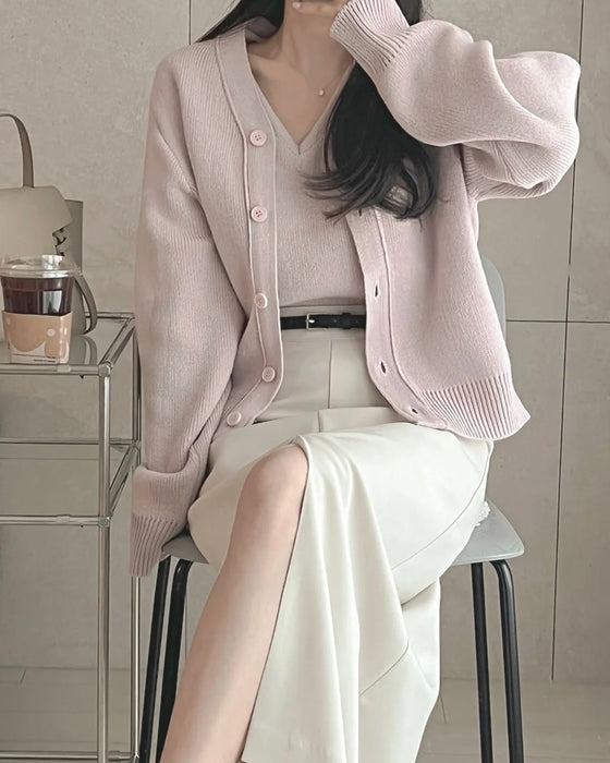 Janet Cardigan Set