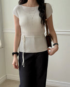Cool Ribbed Strap Knit