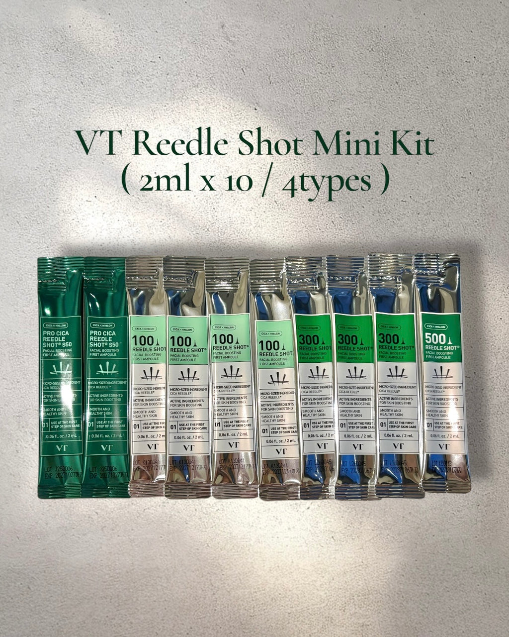 [ VT ] Reedle Shot Mini Kit ( 2ml x 10 / 4types )