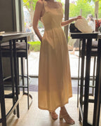 One Ribbon Long Dress