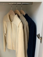 Onion Knit Zip-Up