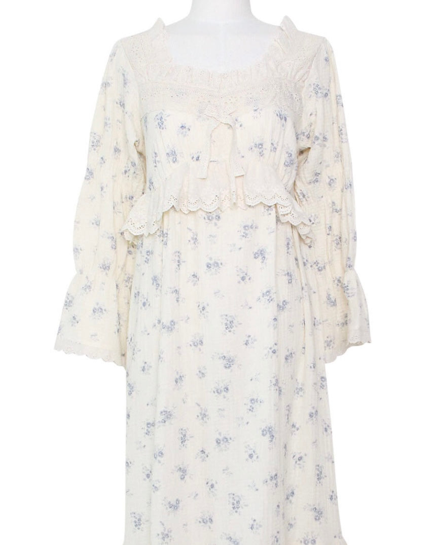 Flower Lace Night Dress