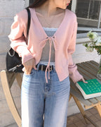 Bonbon Ribbon Cardigan