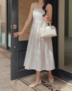 Pleats Sleeveless Dress