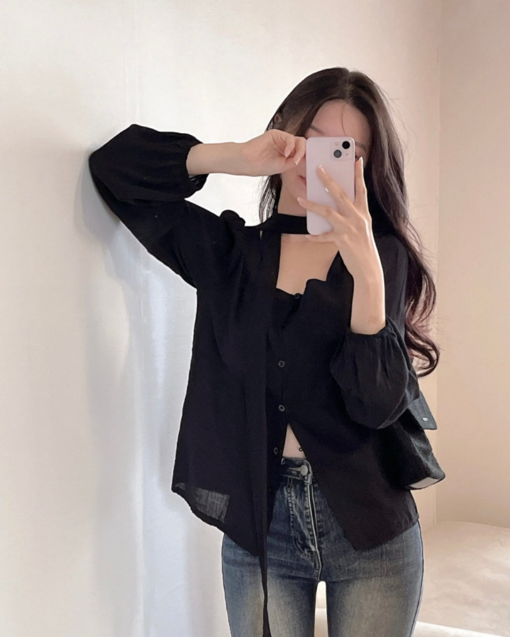 Linda Tie Blouse