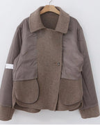 Double 90% Wool Short Coat