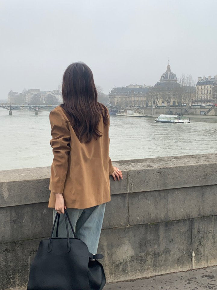 Premium Montaigne Suede Jacket