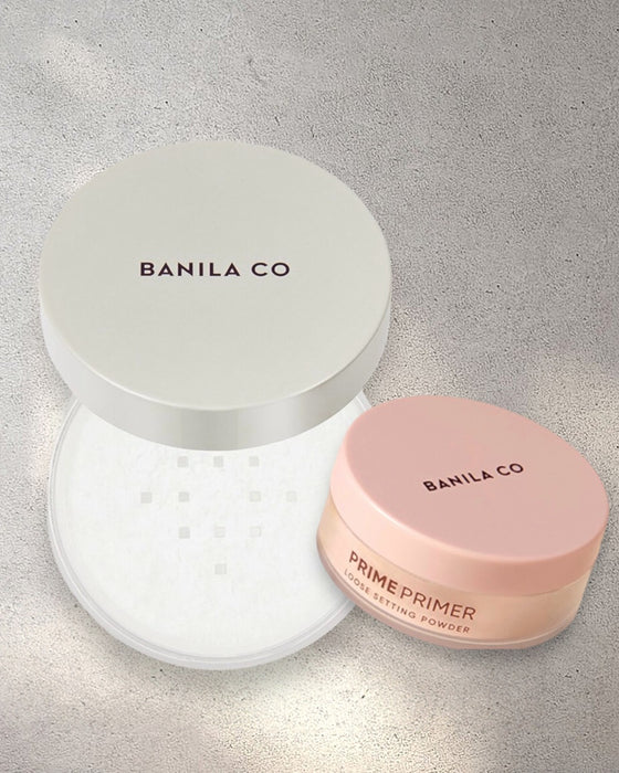 [ BANILA CO ] Prime Primer Finish Powder 12g + Loose Setting Powder 3.2g