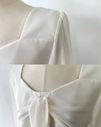 Chiffon Ribbon Blouse