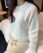 Grid Knit Top