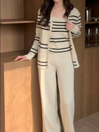 Striped Three-Piece Set
