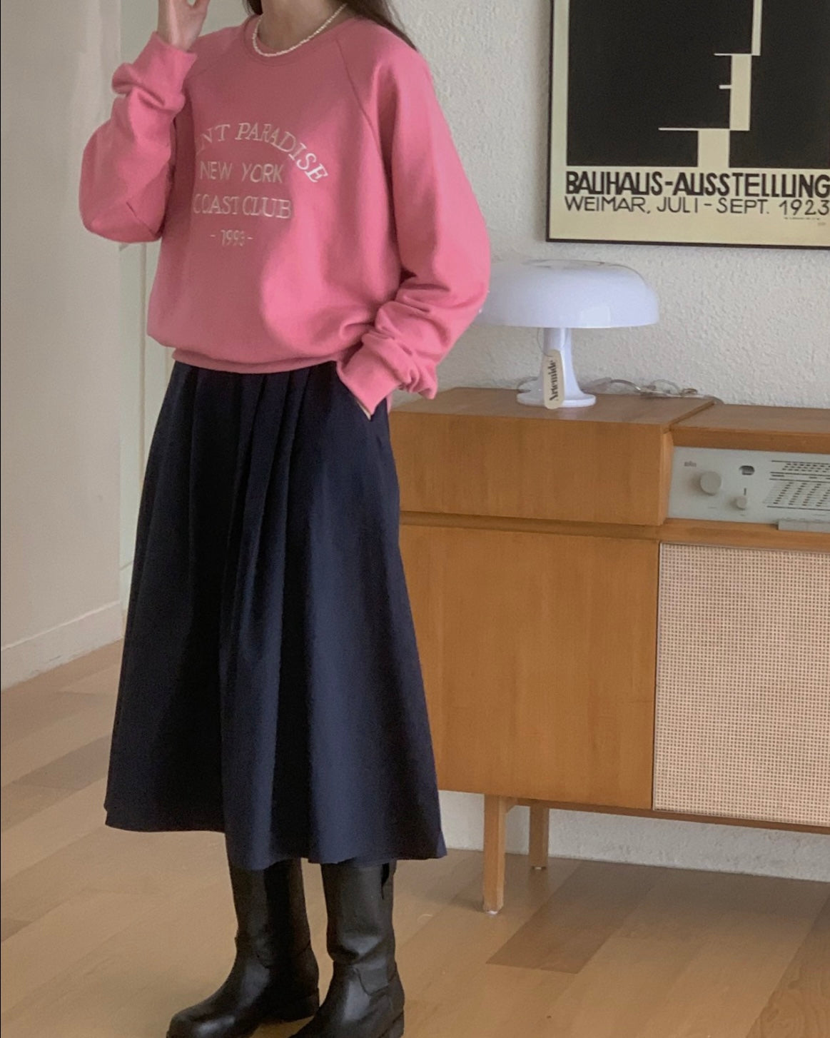 Saint Embroidery Sweatshirt