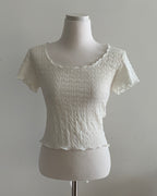 [ Sale Excluded ] Yoru Back Ribobn Top