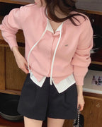 Daily Metal Charm Cardigan
