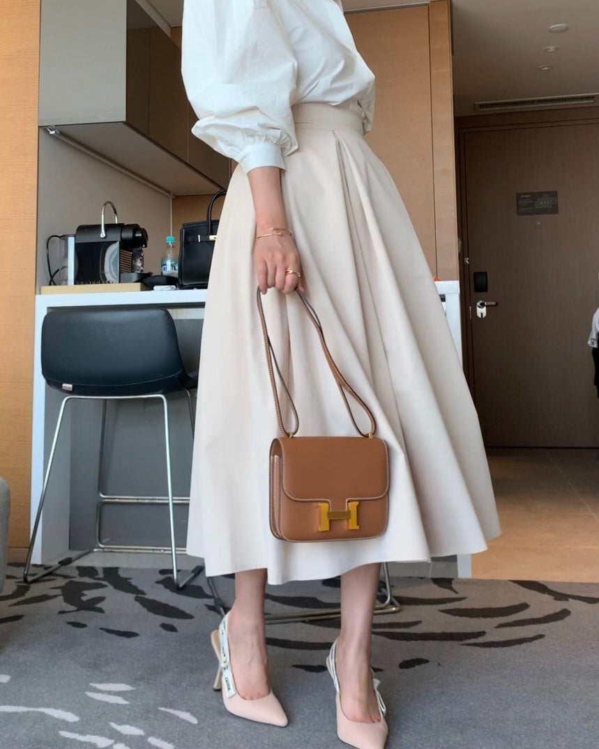 Hepburn Long Skirt