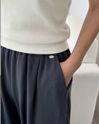 Any Pintuck Track Pants