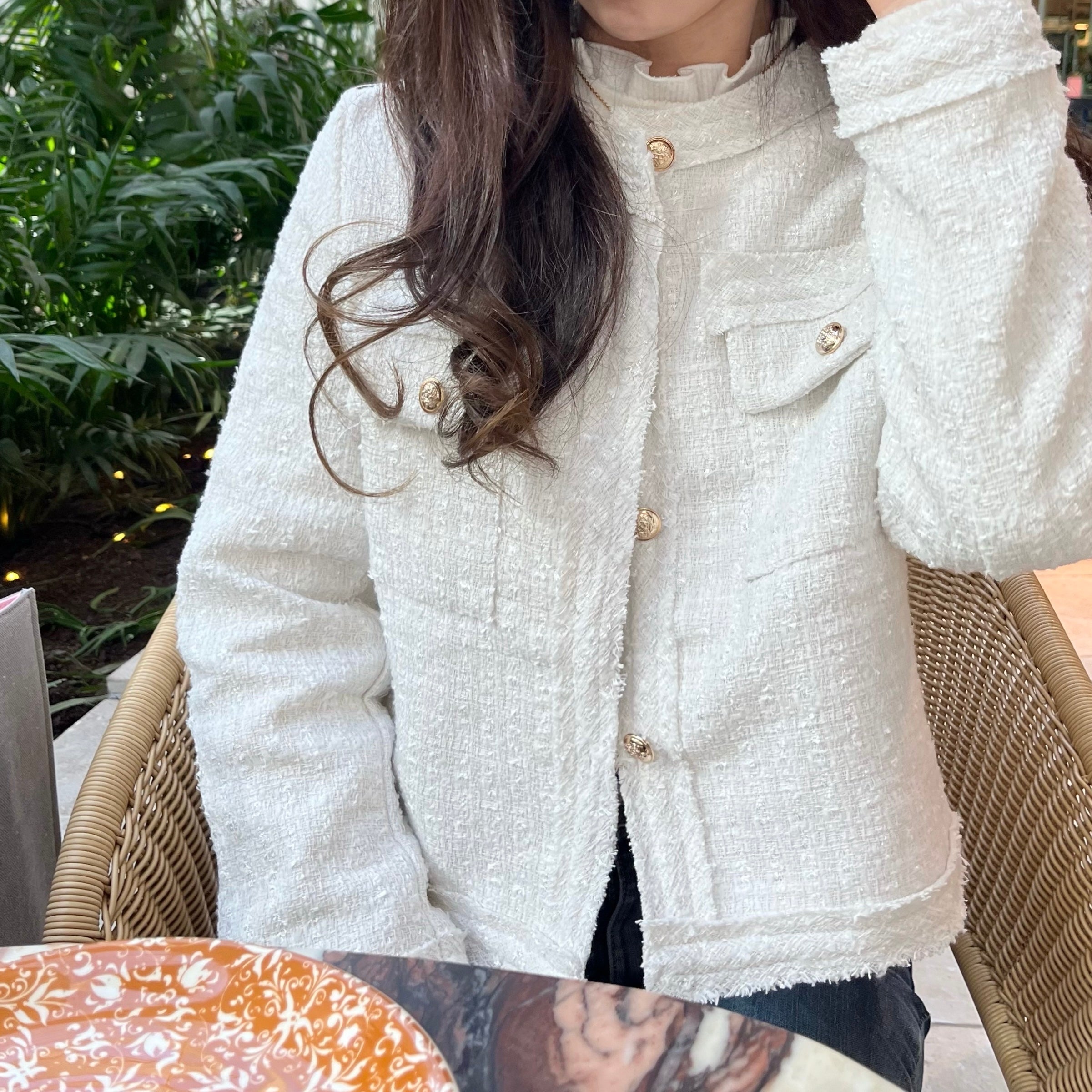 Peony Tweed Jacket