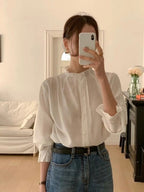 Violet Pearl Blouse