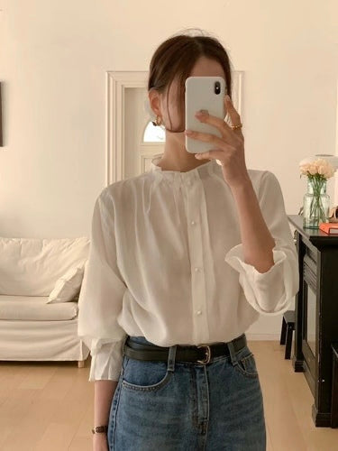 Violet Pearl Blouse