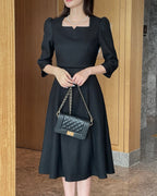 [ Pre-order ] Glen Tweed Dress - Mini / Long