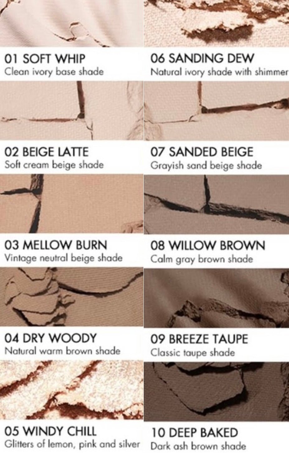 [ rom&nd ] Better Than Palette 12 Sanded Breeze Garden