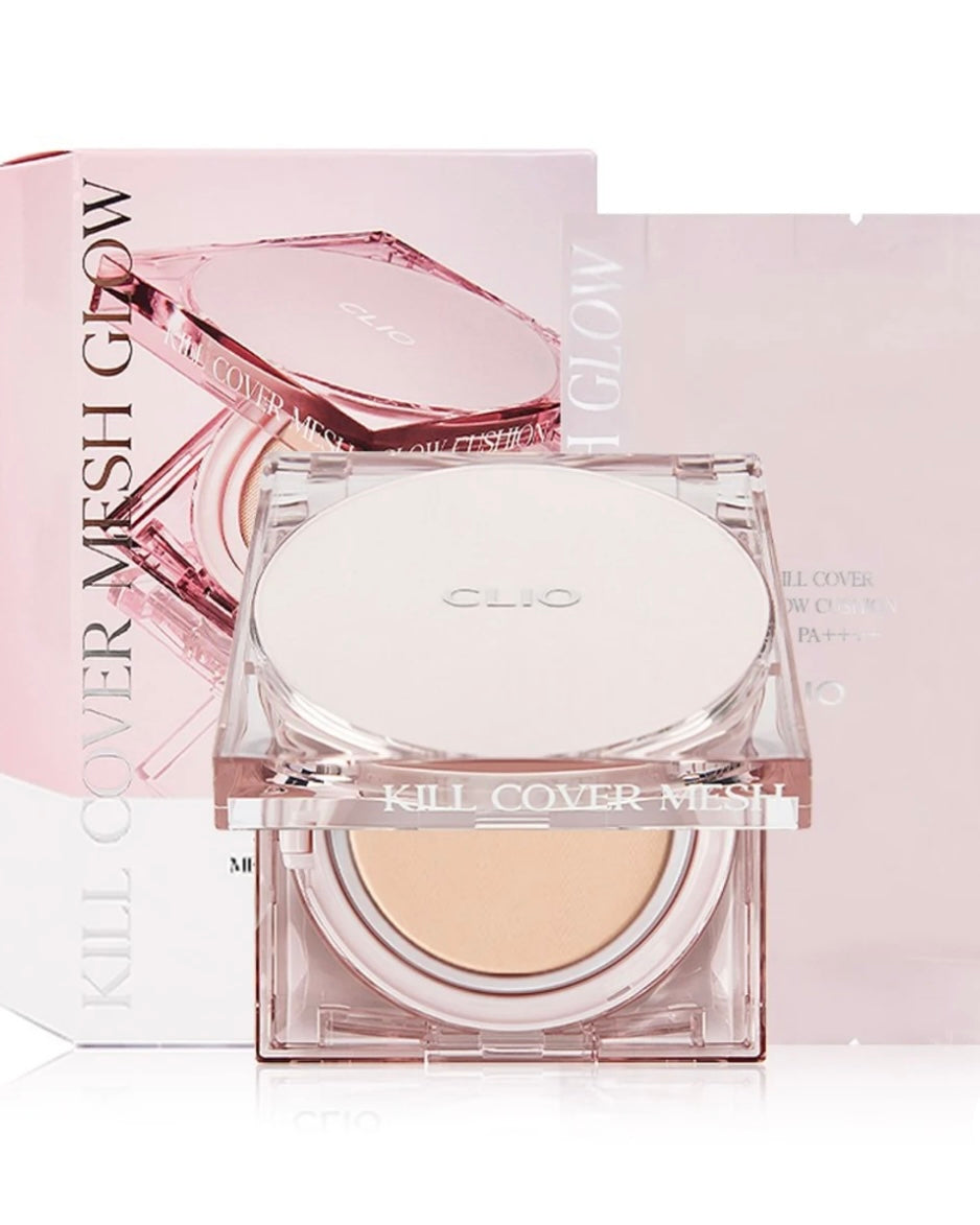 [ CLIO ] Kill Cover Mesh Glow Cushion 15g + Refill 15g
