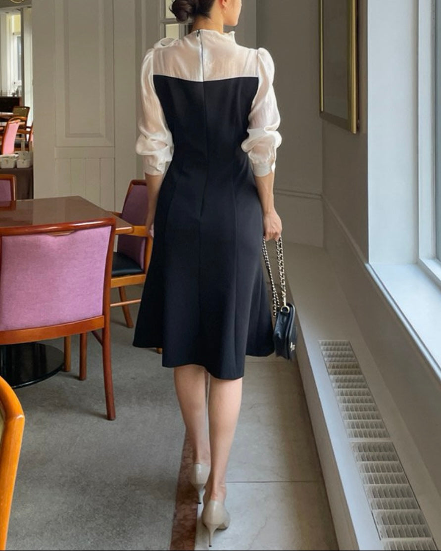 Scarf Bustier Dress