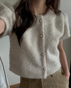 Snow Fur Blouse