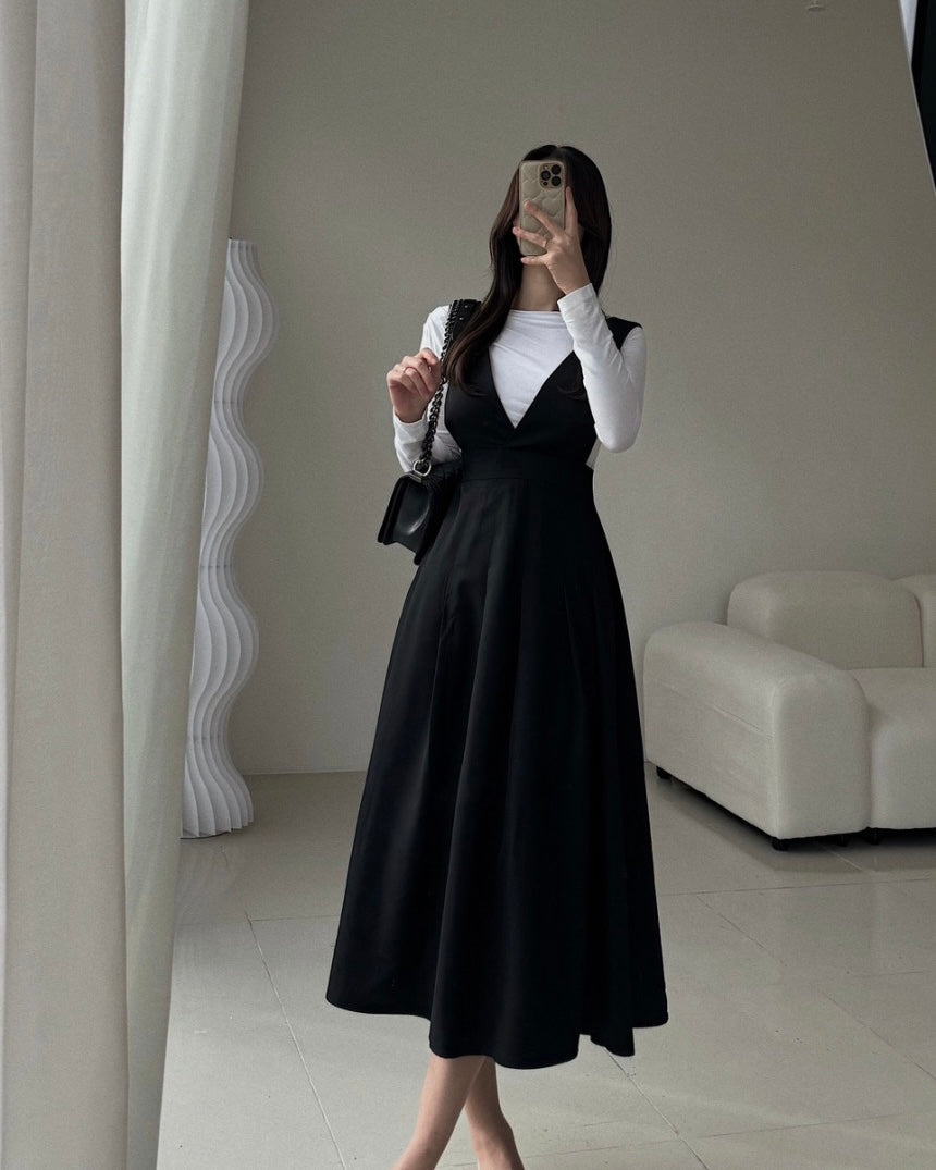 Bath Pleats Long Dress