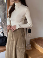 Senne Ribbed Turtle-Neck