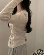 Bamboo Button Knit
