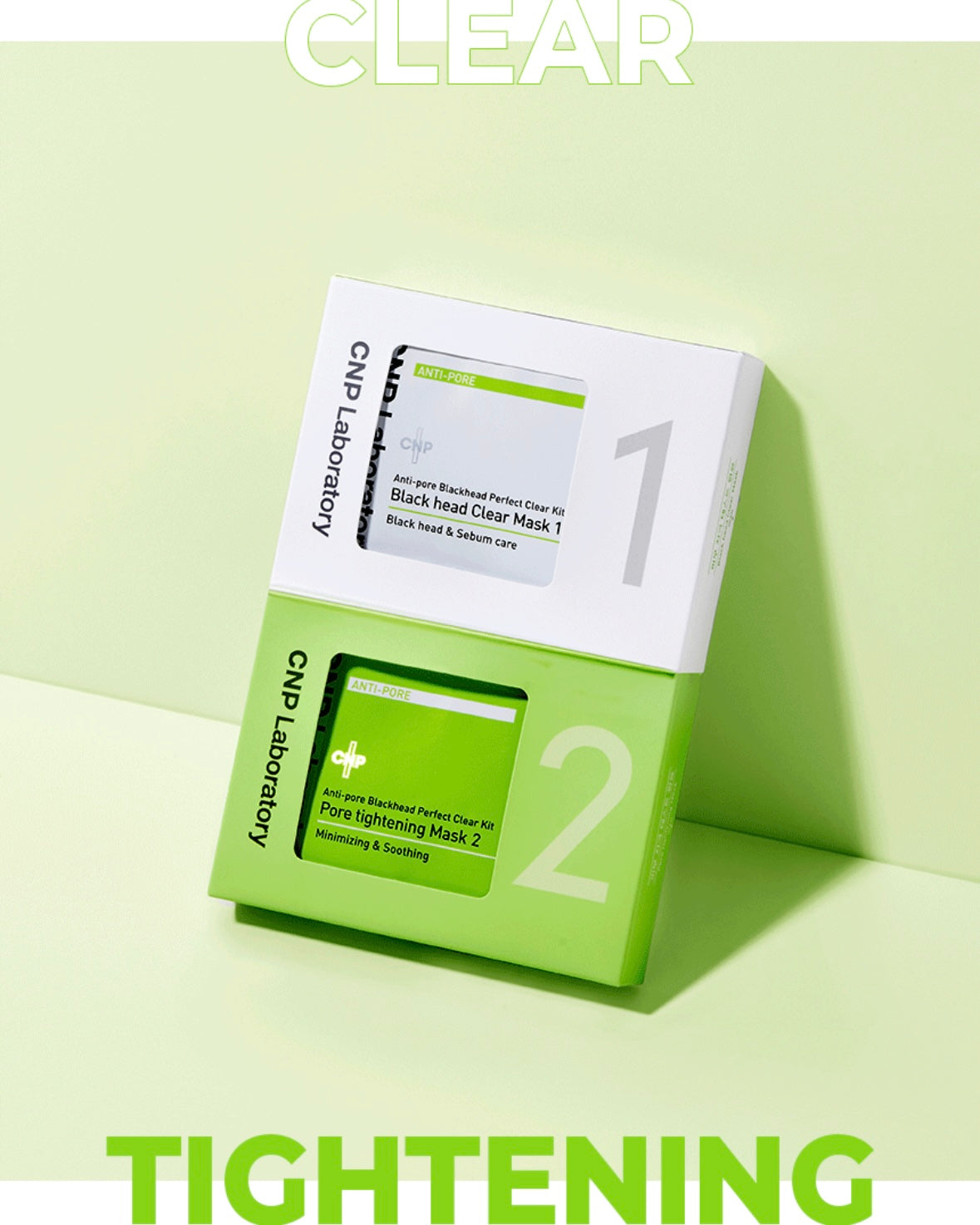 [ CNP ] Anti-Pore Black Head Perfect Clear Kit 5P