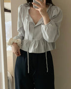 Evita Frill Blouse