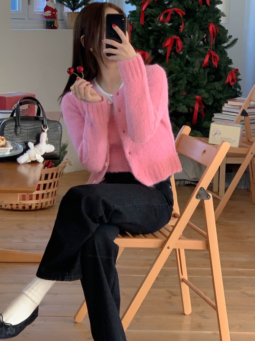 Alpaca Cardigan - 90% Alpaca
