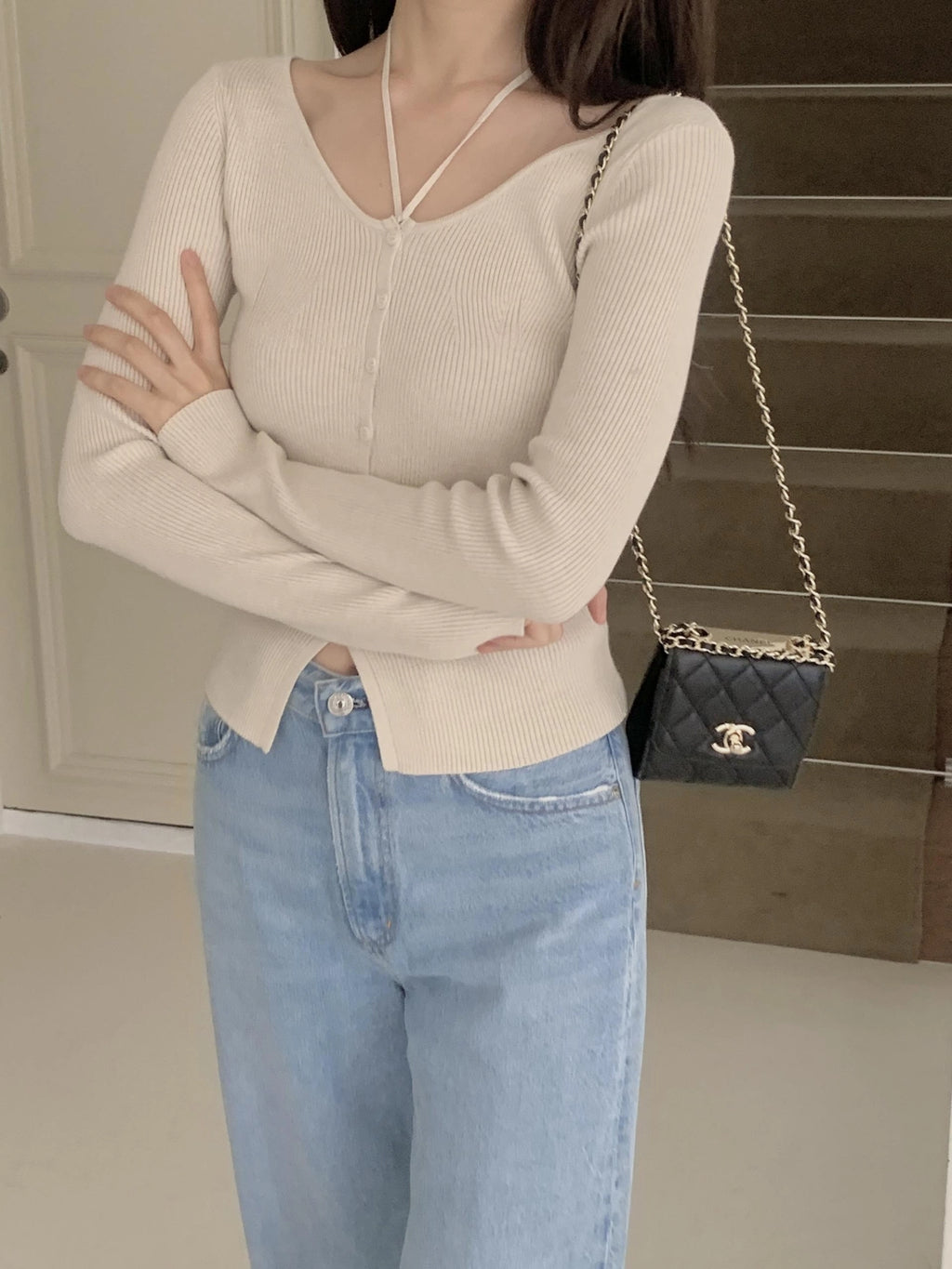 [ Pre-order ] Diana Ribbon Cardigan