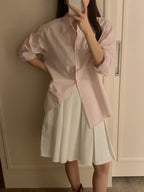 Over Striped Shirt