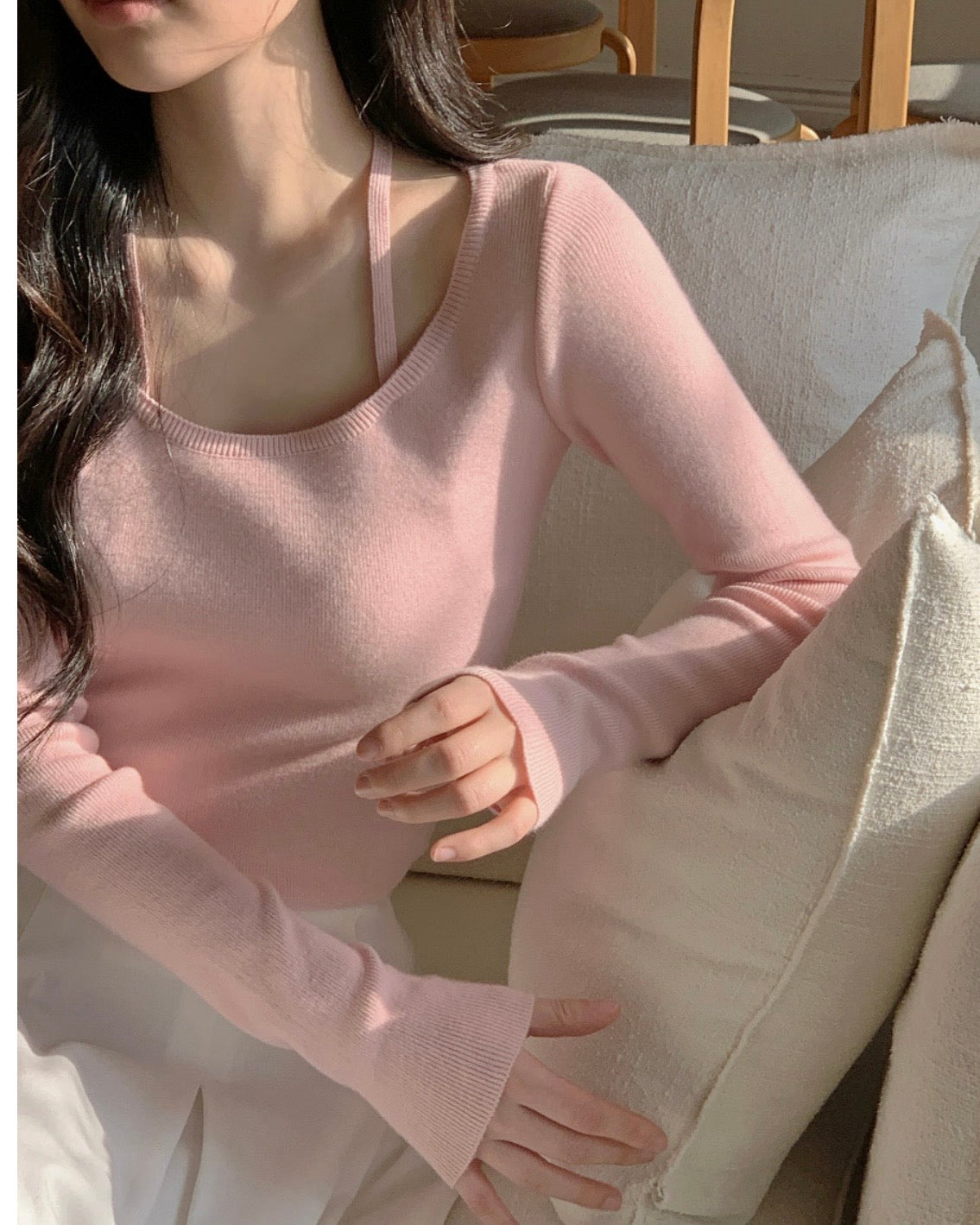 Three-Way Strap Knit