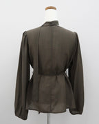 Linda Tie Blouse