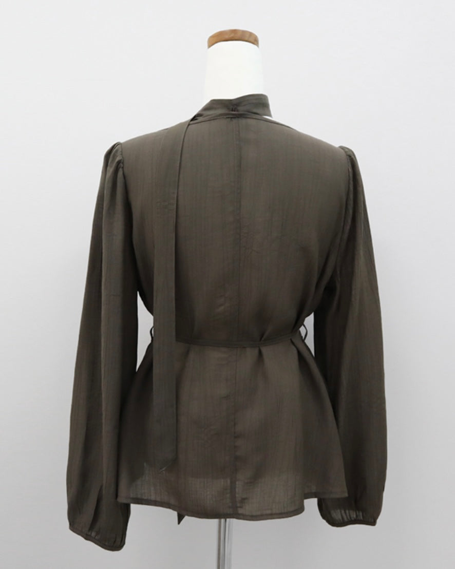 Linda Tie Blouse