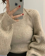 Button Bolero Cardigan Set