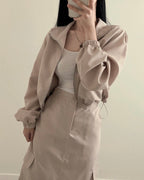 String Banding Cargo Two-Piece Set