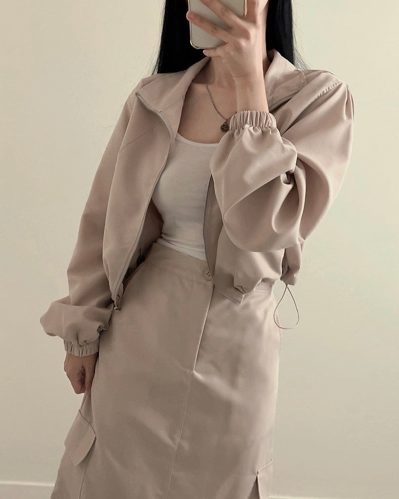String Banding Cargo Two-Piece Set