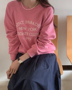 Saint Embroidery Sweatshirt