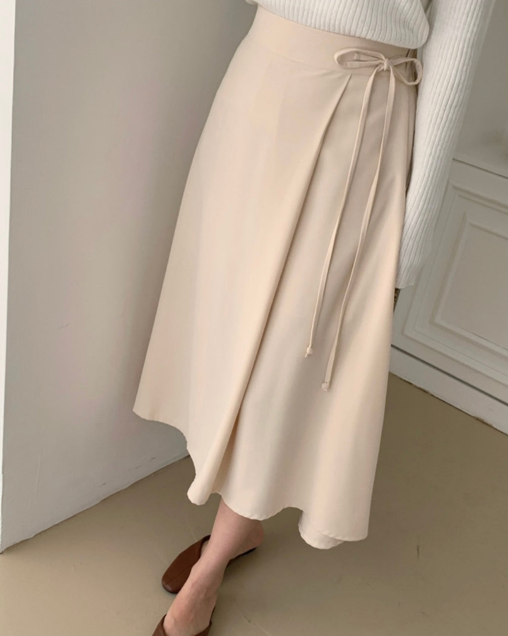 Mimi Ribbon Banding Skirt