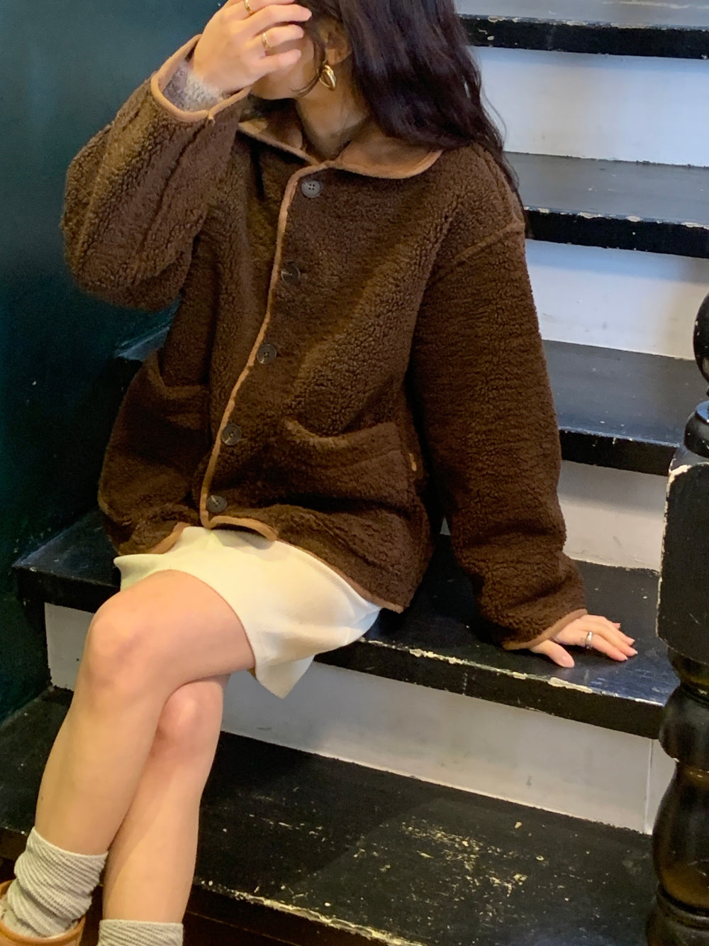 River Shearling Jacket